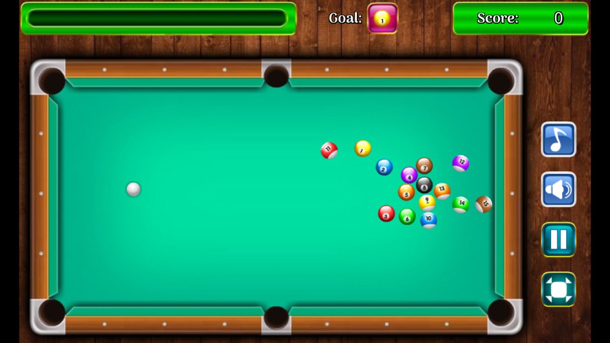 Pool Billiard HTML5 Gameplay
