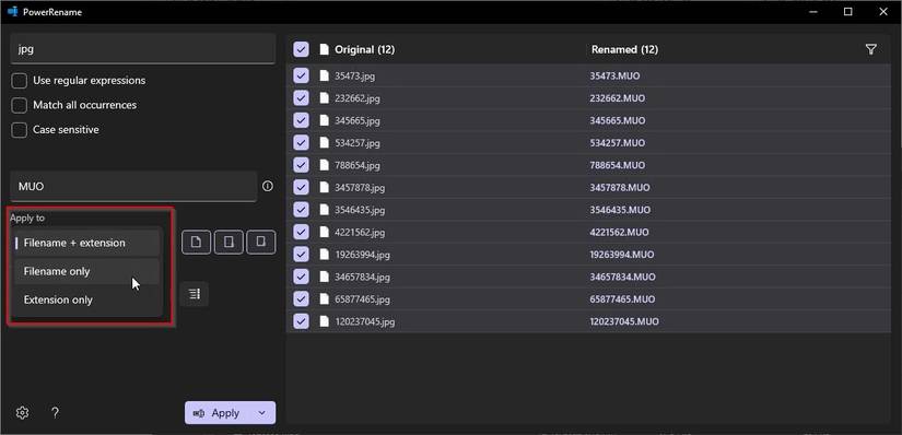 How to Batch-Rename Files With Powertoys PowerRename