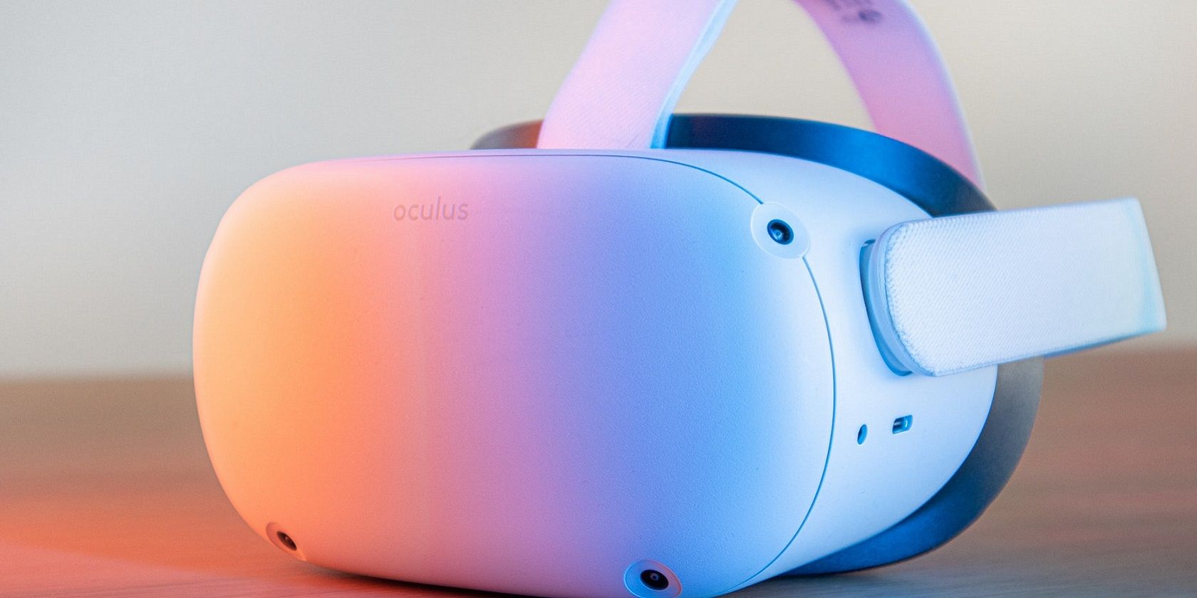 An Oculus Quest 2 headset