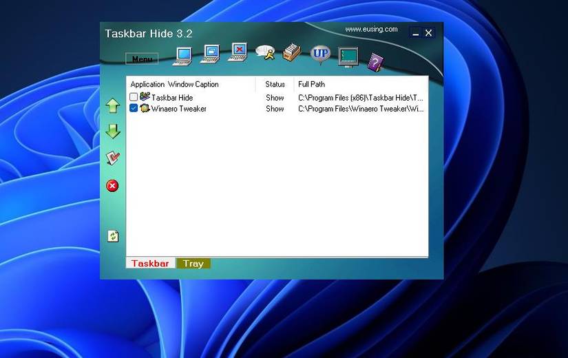How to Hide Running Apps on the Windows 11 Taskbar