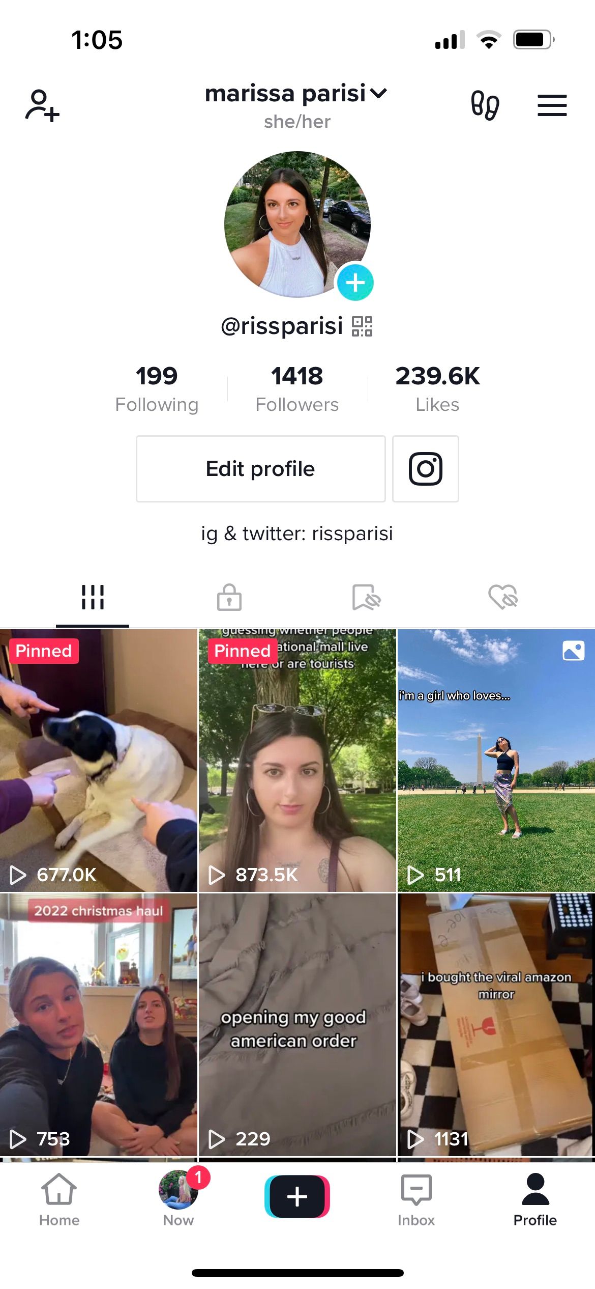 how can i copy my profile link on tiktok