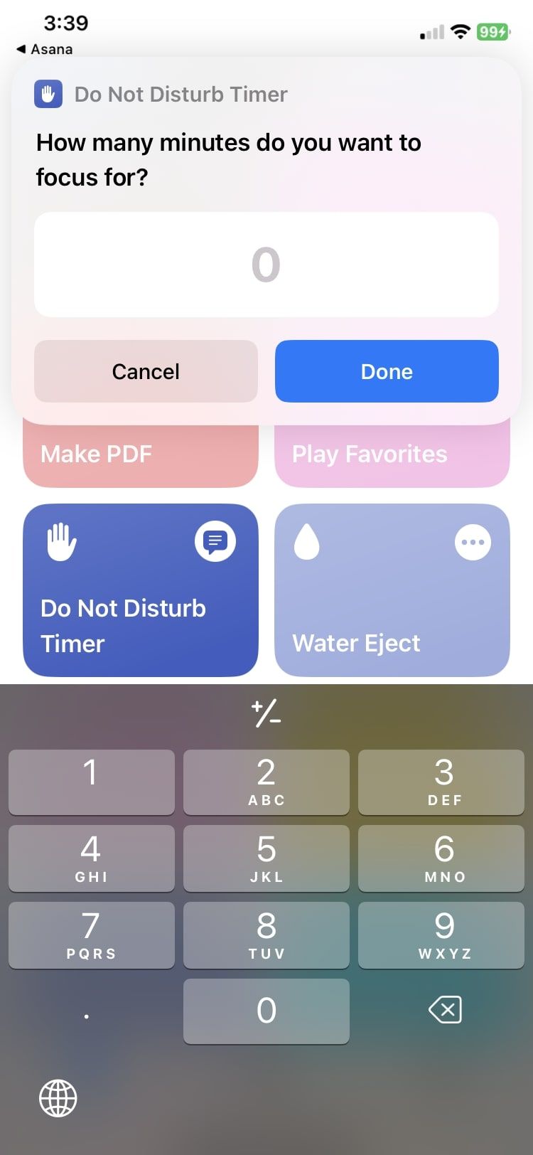 timing for do not disturb timer