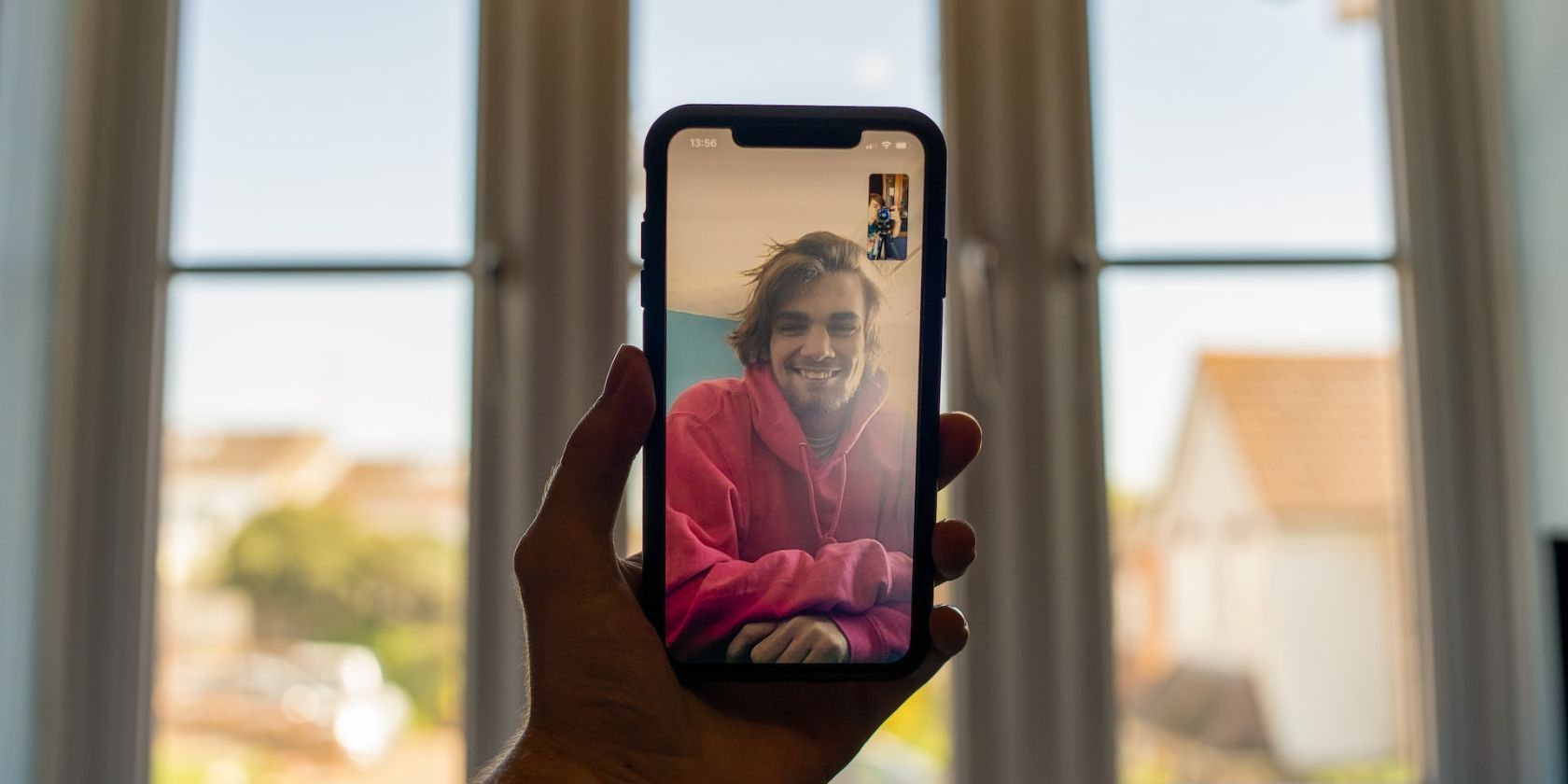 Video call on a phone
