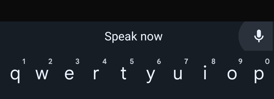 voice typing on a pixel phone