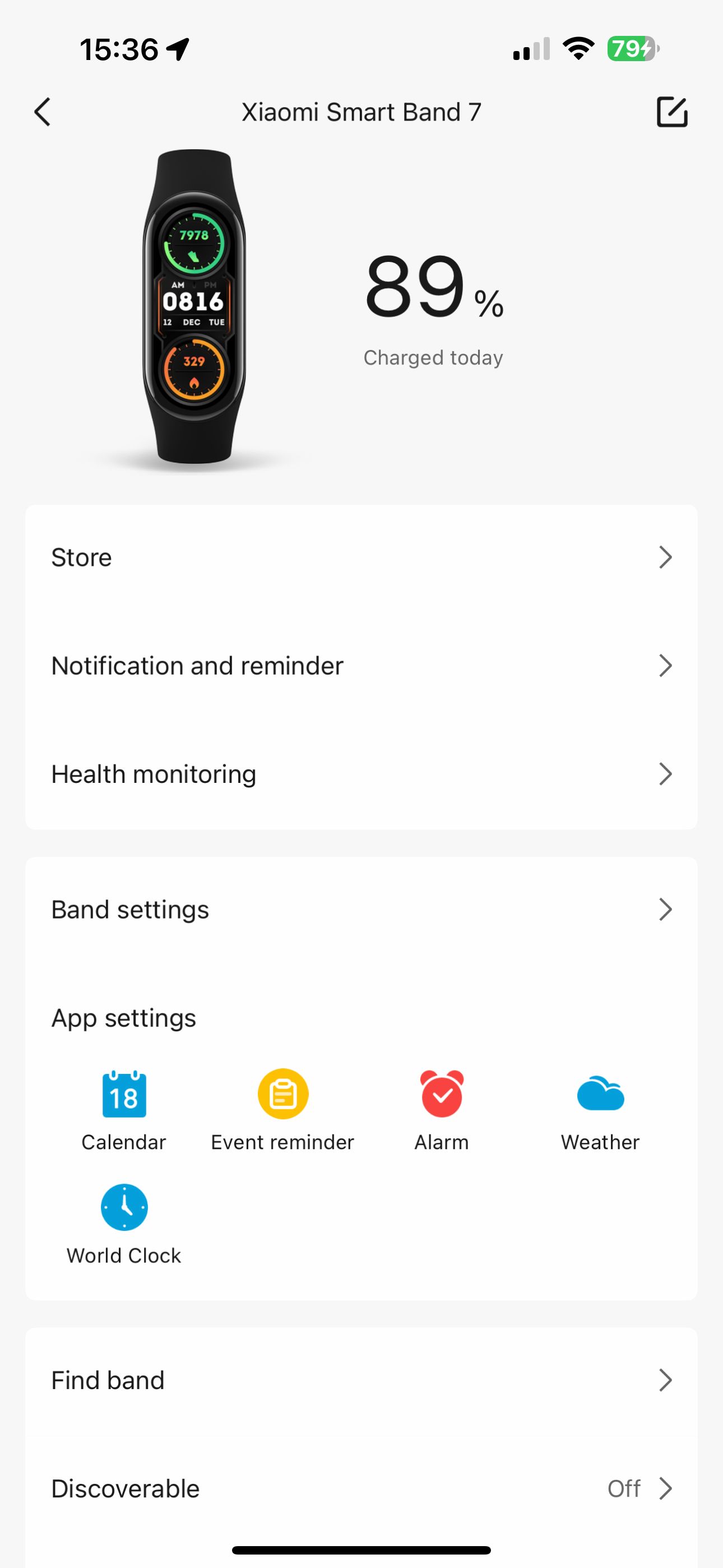 Xiaomi Mi Band 7 Activity Fitness Tracker, High-Res 1.62 AMOLED Display,  14-Day Battery Life, 24H Heart Rate & SPO₂ Monitoring, Sleep Tracking, 110+