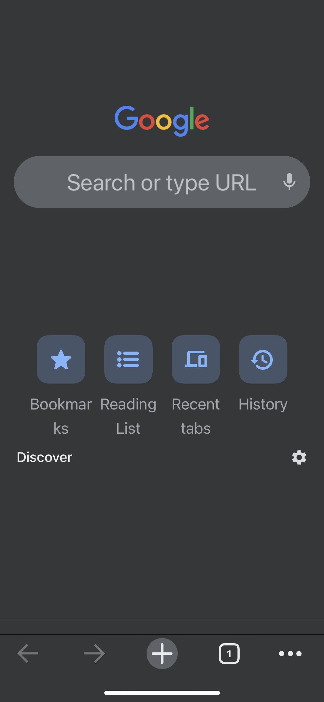 Tap on Three Horizontal Dots in the Bottom-right Corner of the Chrome App on iOS