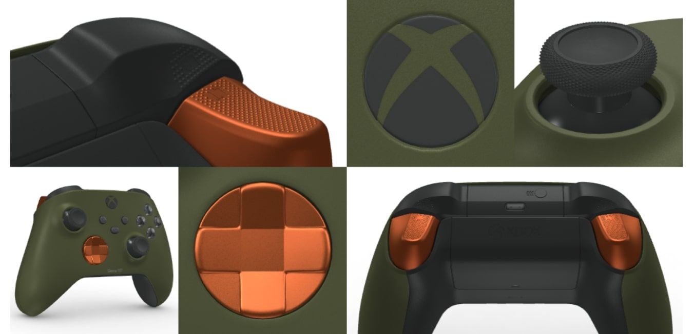 Tangkapan layar layar alat desain untuk Xbox Design Labs 