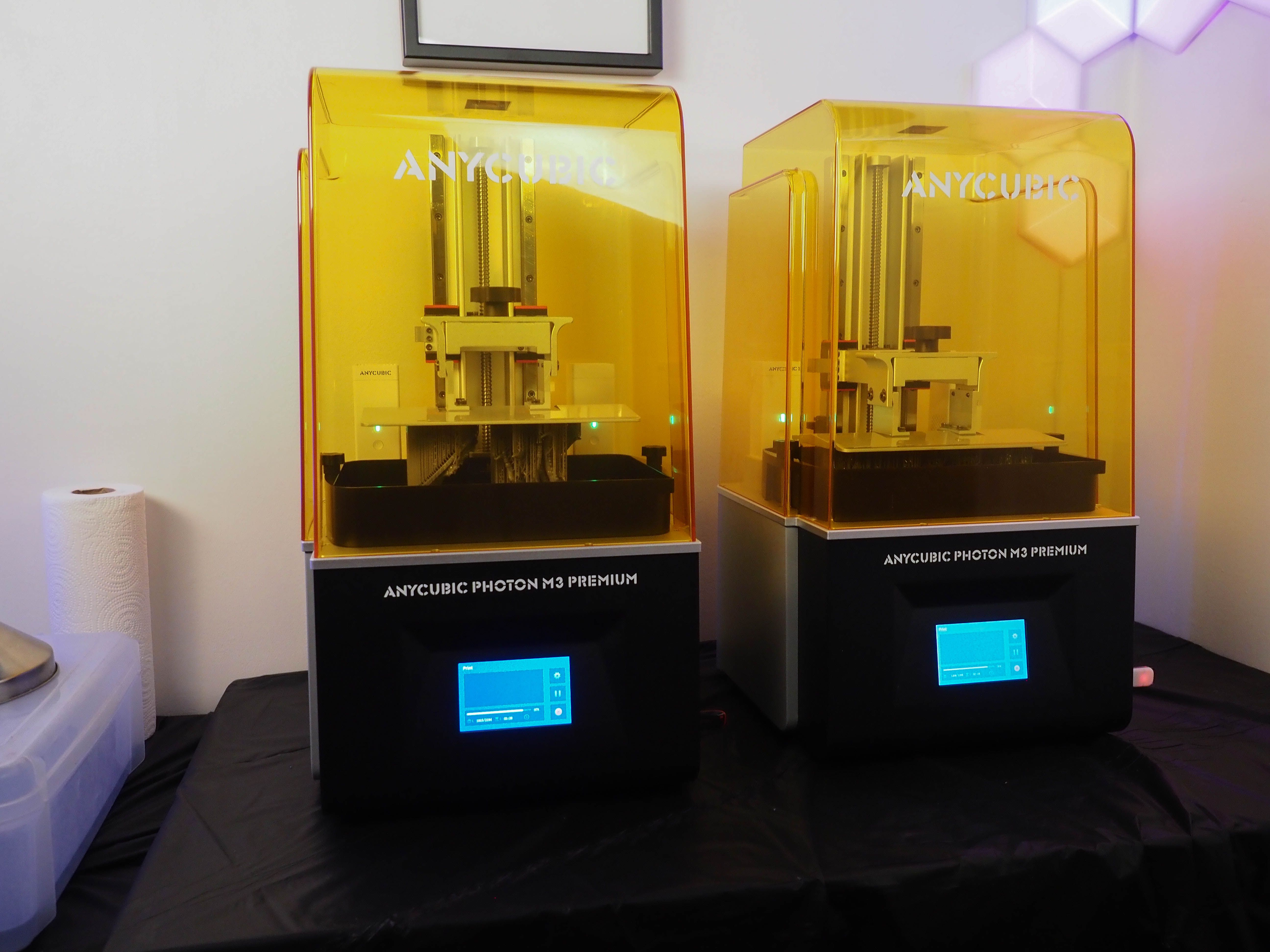 Anycubic M3 Premium double print with air purifiers