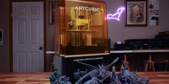 Anycubic Photon M3 Premium: 8K Resolution, Larger Print Area, and Air  Purification