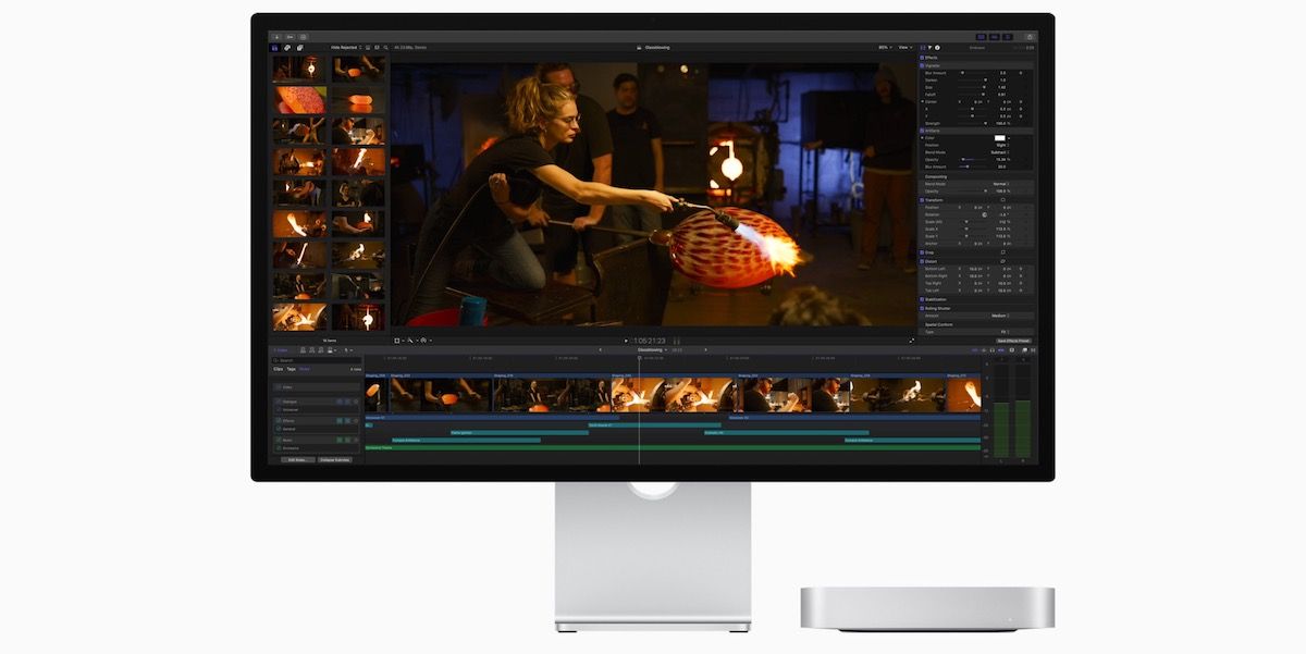 apple mac mini setup for video editing