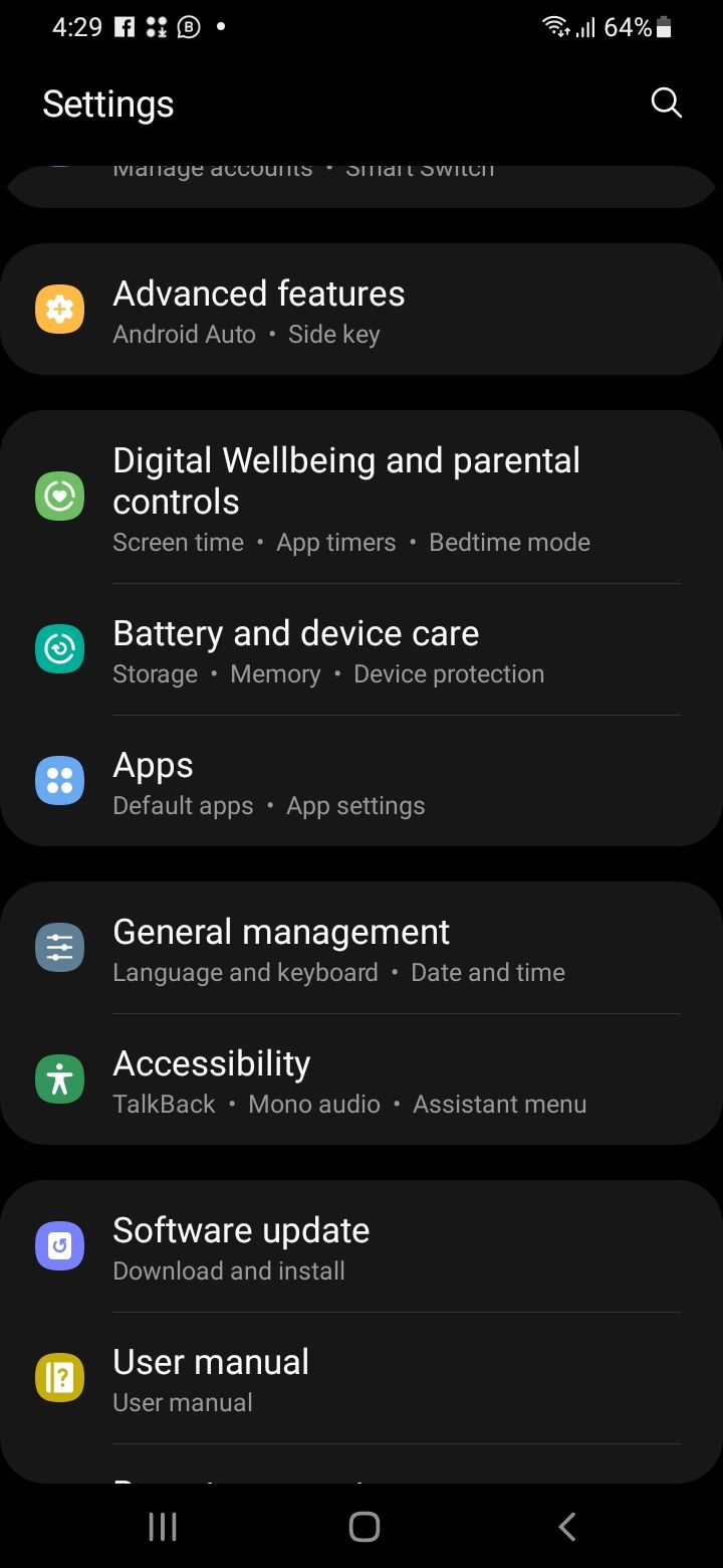 Apps-in-Android-Settings