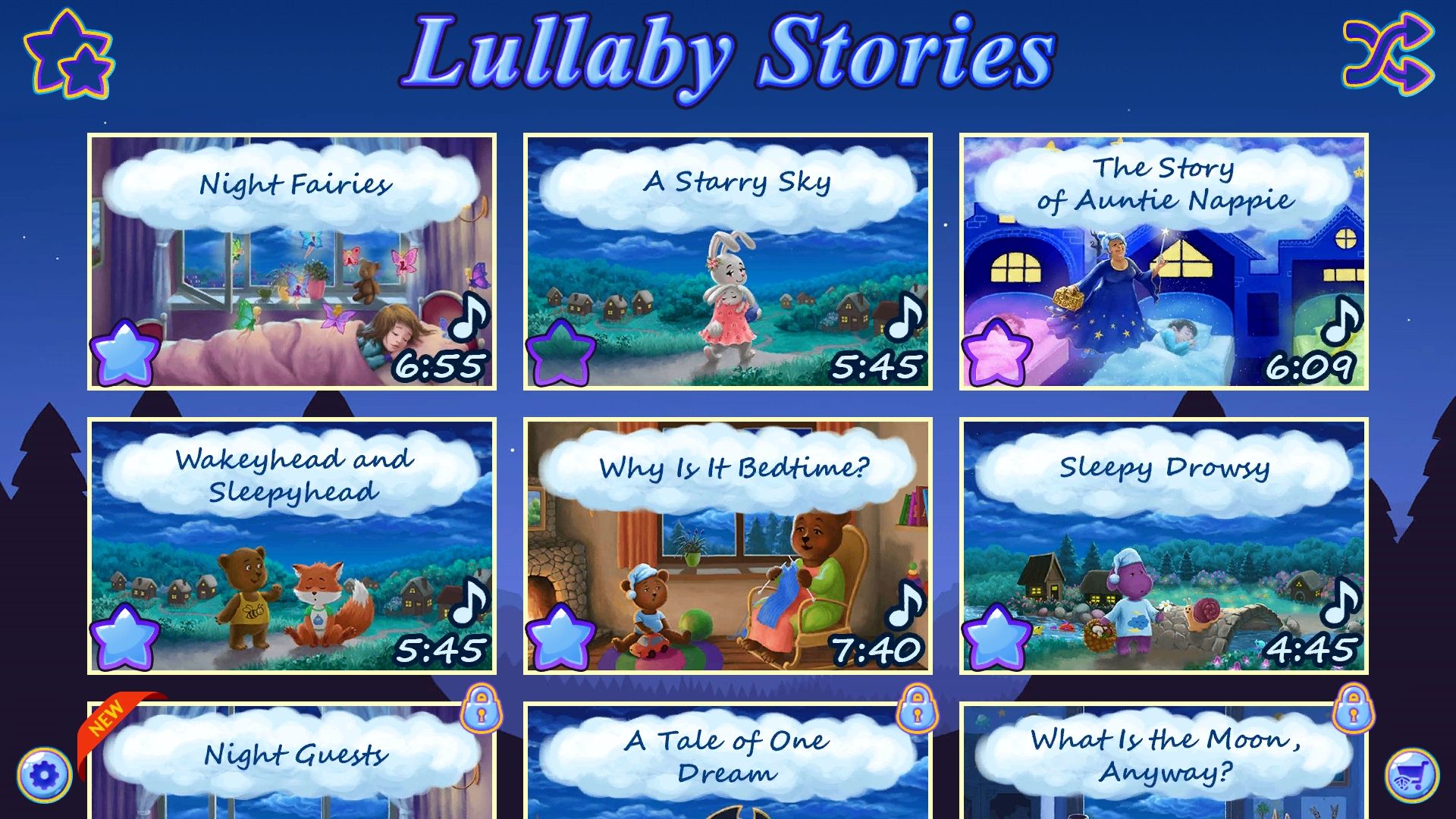 Bedtime Audio Stories for Kids lullaby stories mobile app for kids