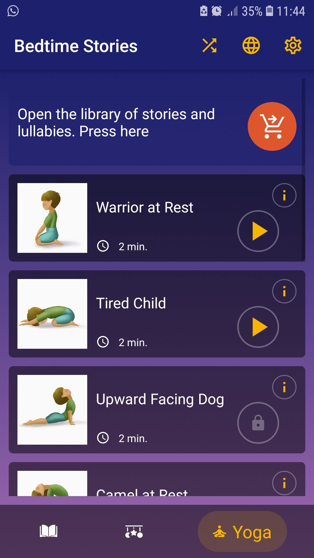 Bedtime Stories for Kids Sleep yoga sleep stories for kids children mobile app