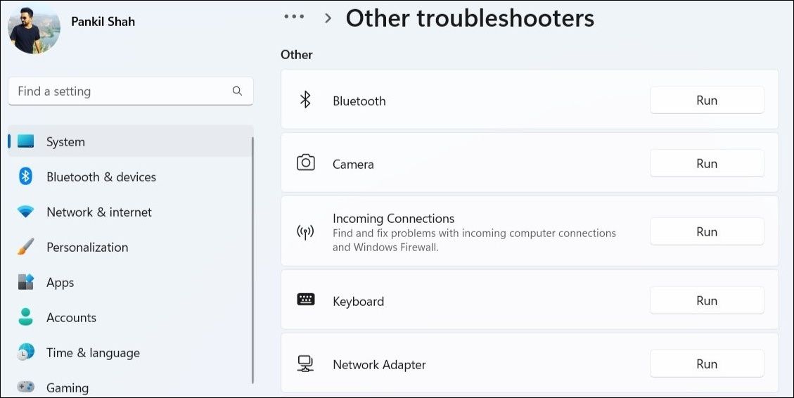 Средство устранения неполадок Bluetooth в Windows