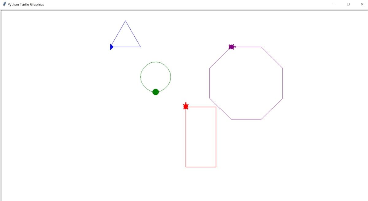 How to Draw Different Shapes Using a Turtle in Python