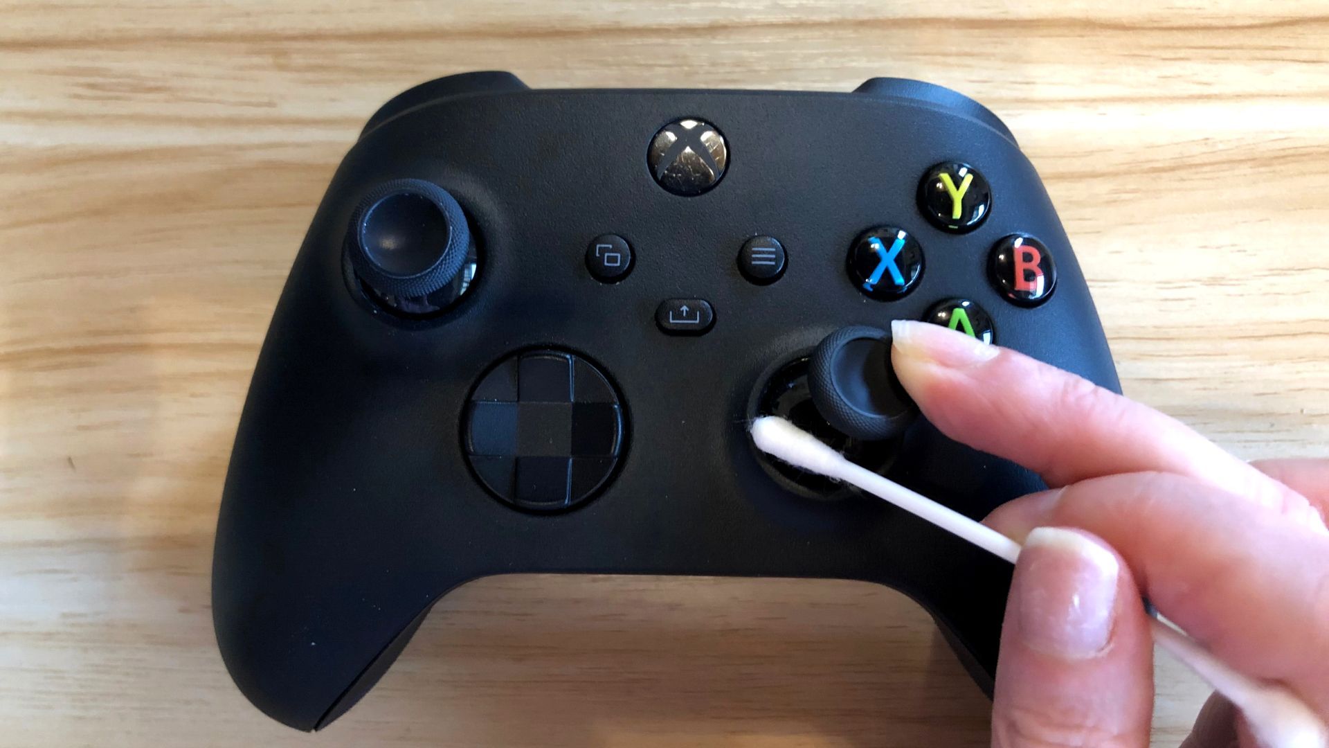 Cleaning Underneath the Joysticks of an Xbox Wireless Controller