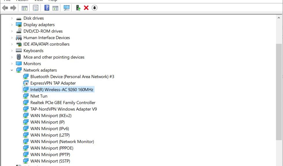 Device Manager Screenshot