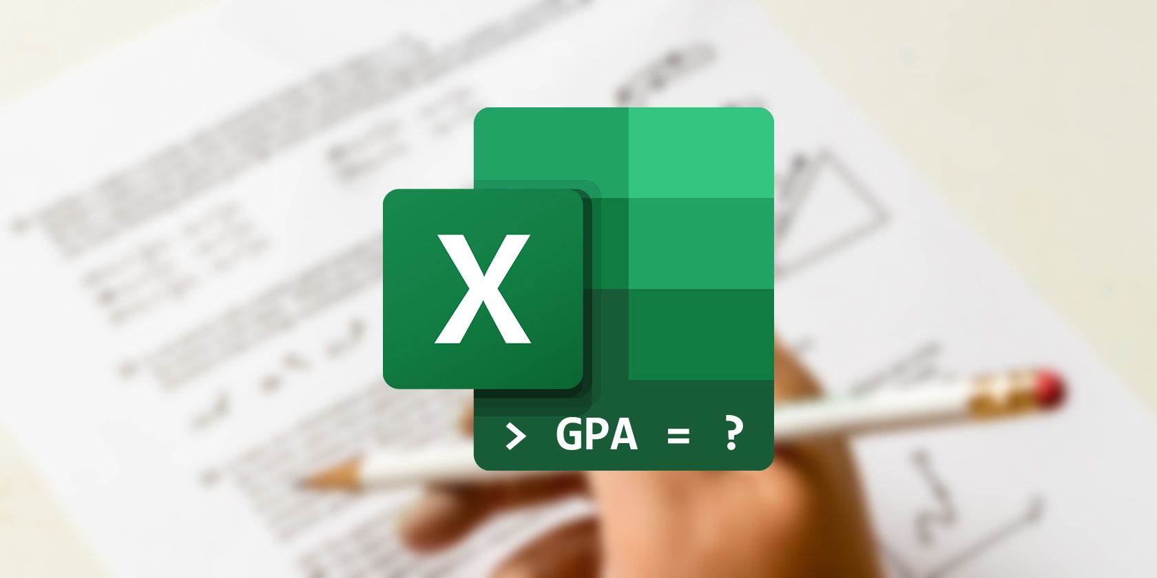 Excel logo with GPA on it