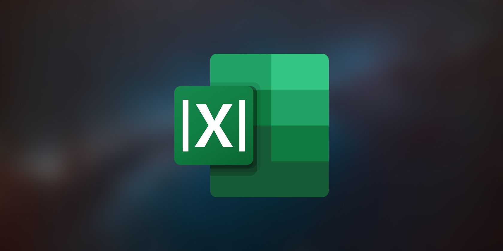 Excel logo in absolute value bars