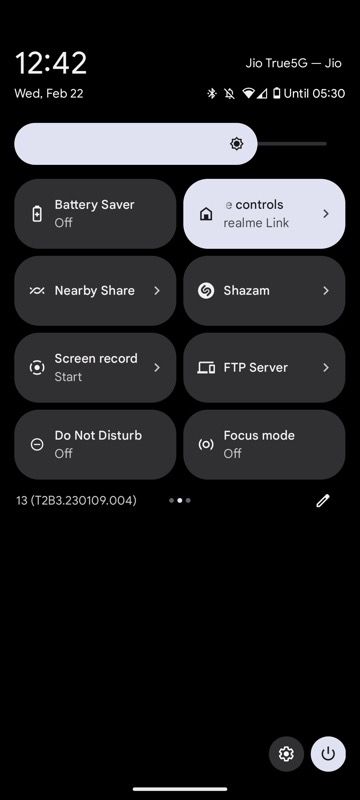 Android Focus Mode tile