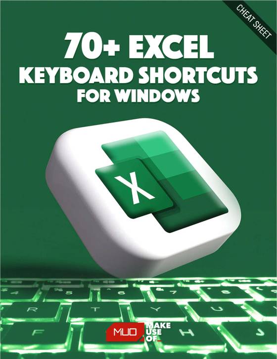 70+ Excel Keyboard Shortcuts for Windows