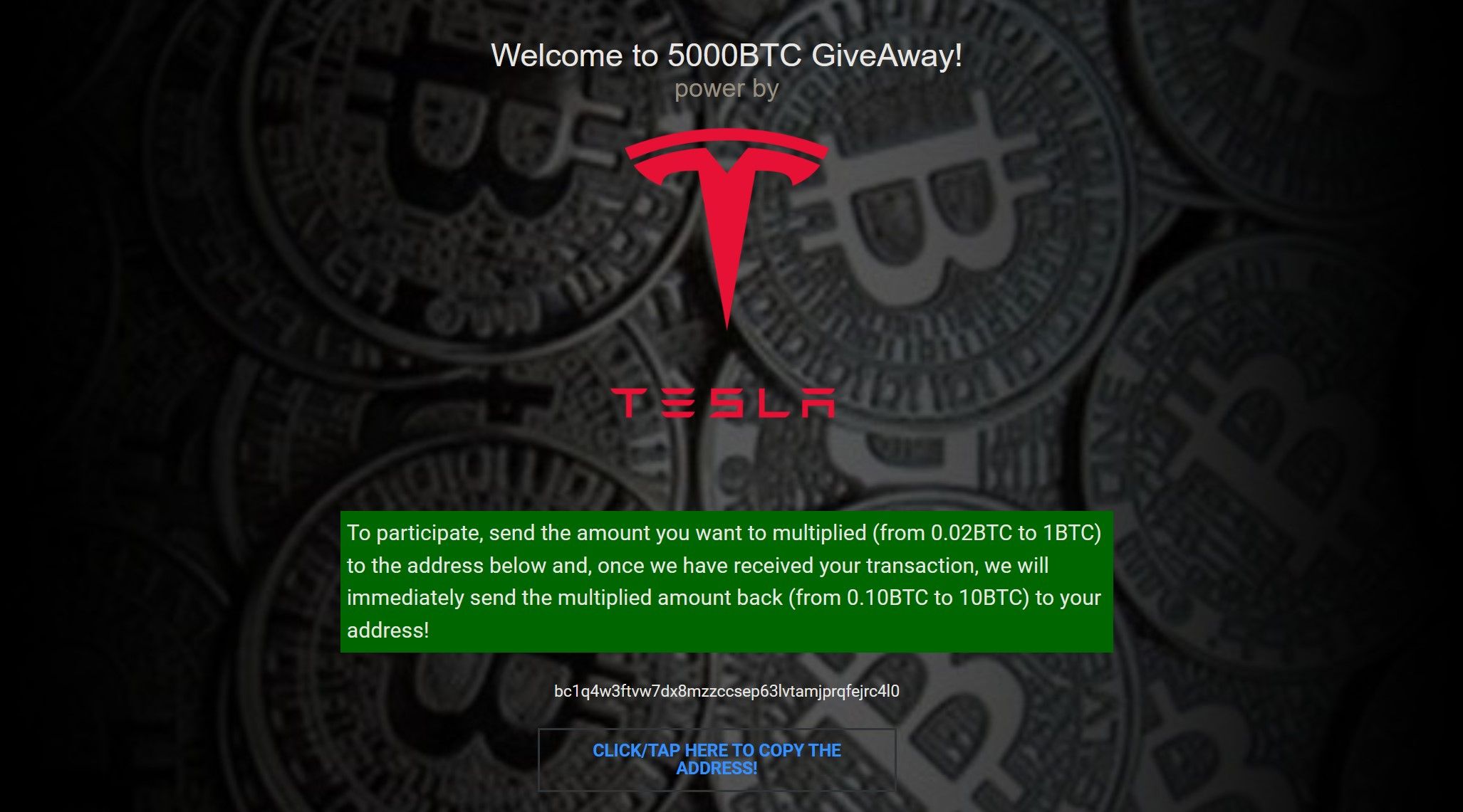 Freedom Giveaway Scam Website Giveaway Page