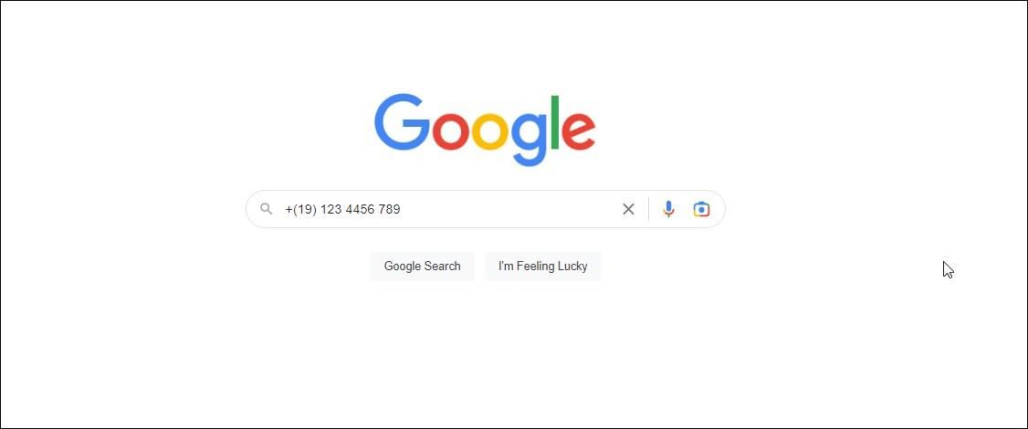 google phone number