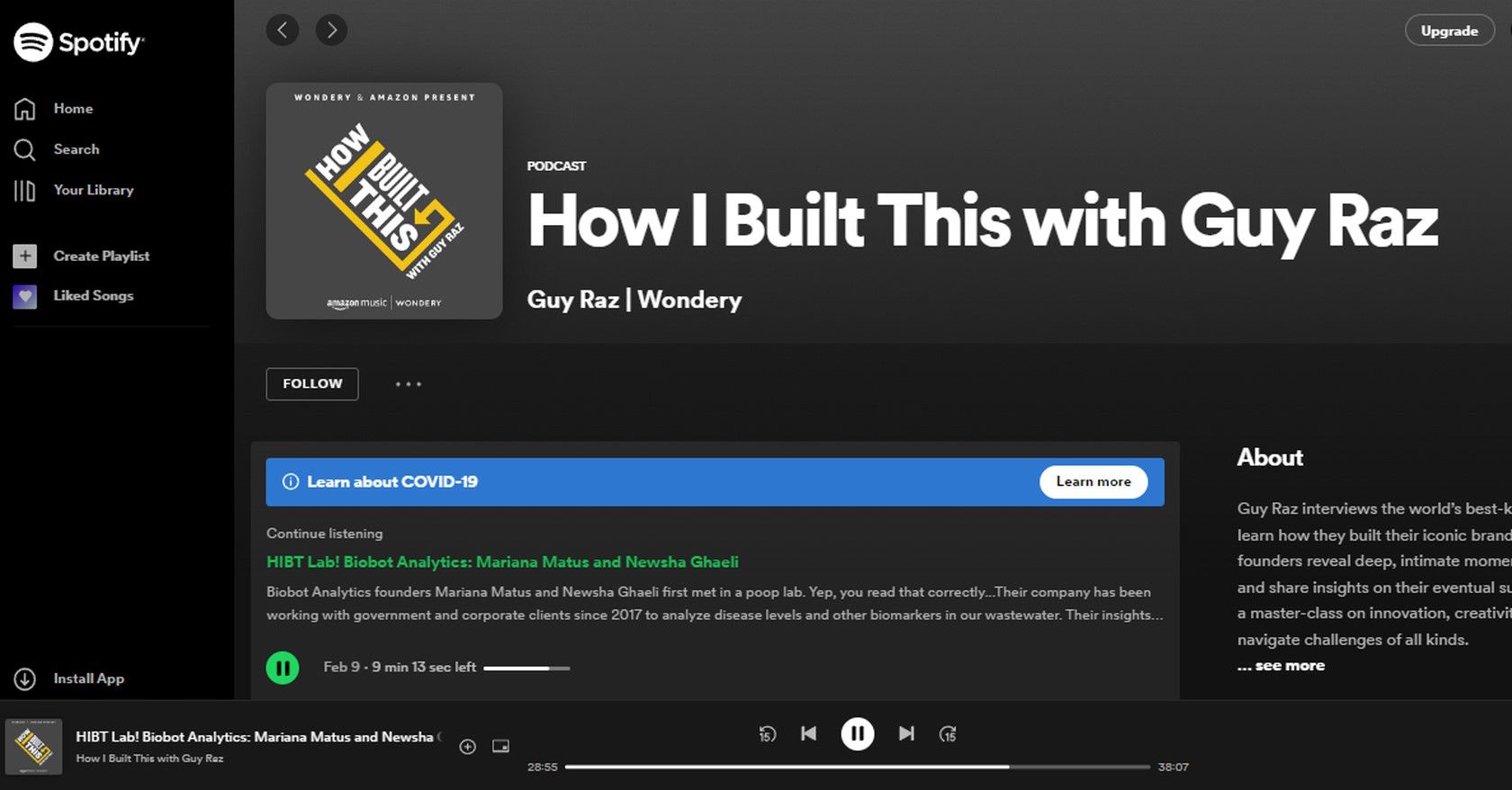how I built this business podcast