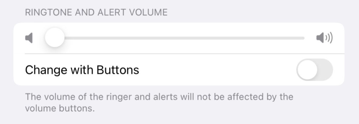 Turning down ringer and alerts volume on iPad