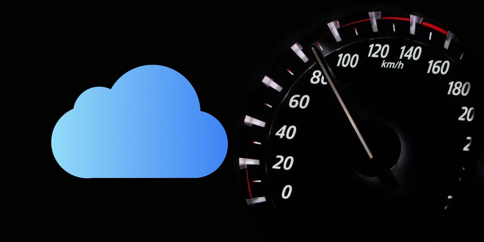 iCloud logo and speedometer-1