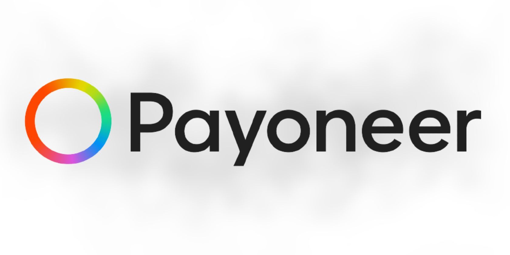 Payoneer logo on white background 