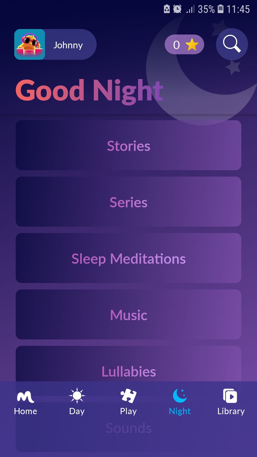 Moshi sleep stories for kids children mobile app