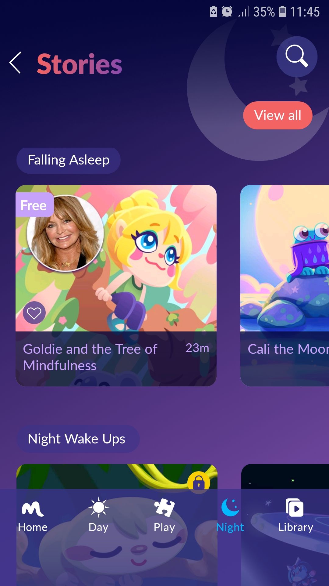 Moshi stories sleep stories for kids children mobile app