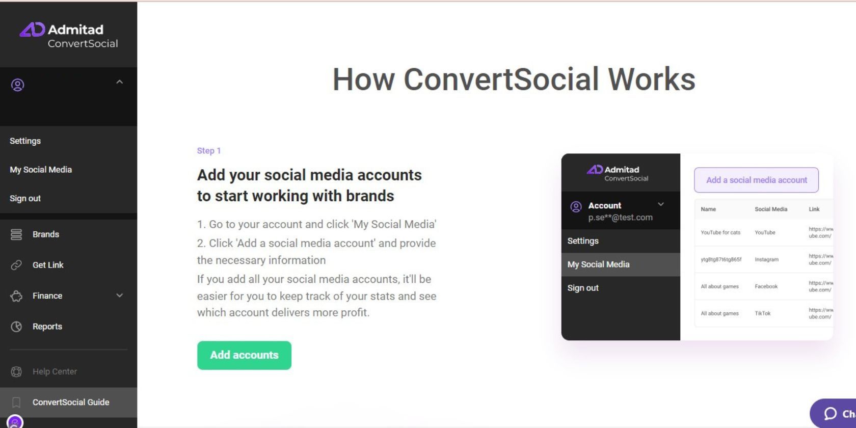 ConvertSocial Affiliate Marketing Website