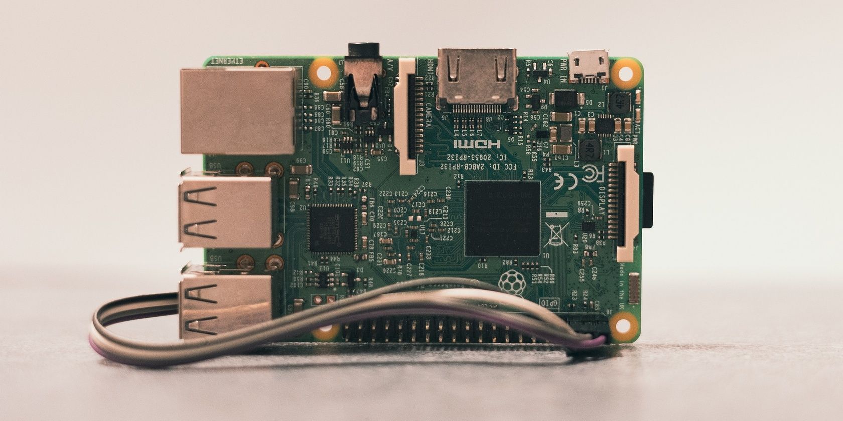 Raspberry Pi with SD card