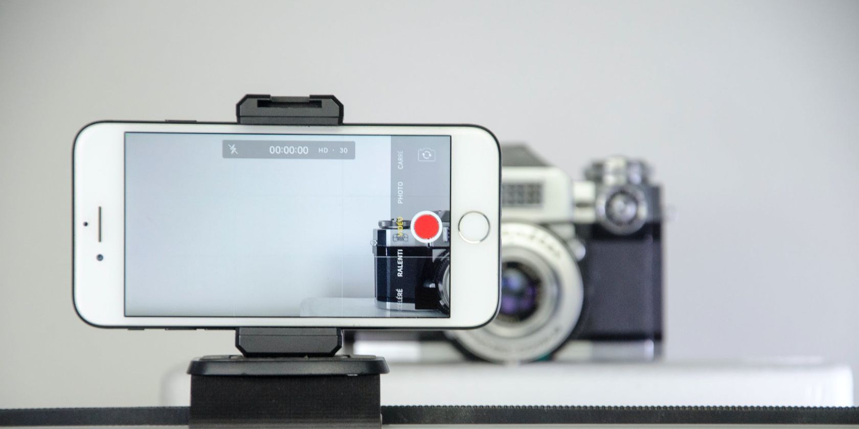 kamera iphone menampilkan mode video dan merekam kamera 