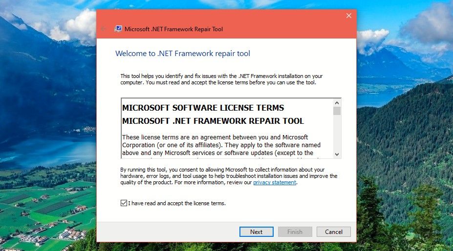 .NET Framework Tool License Terms