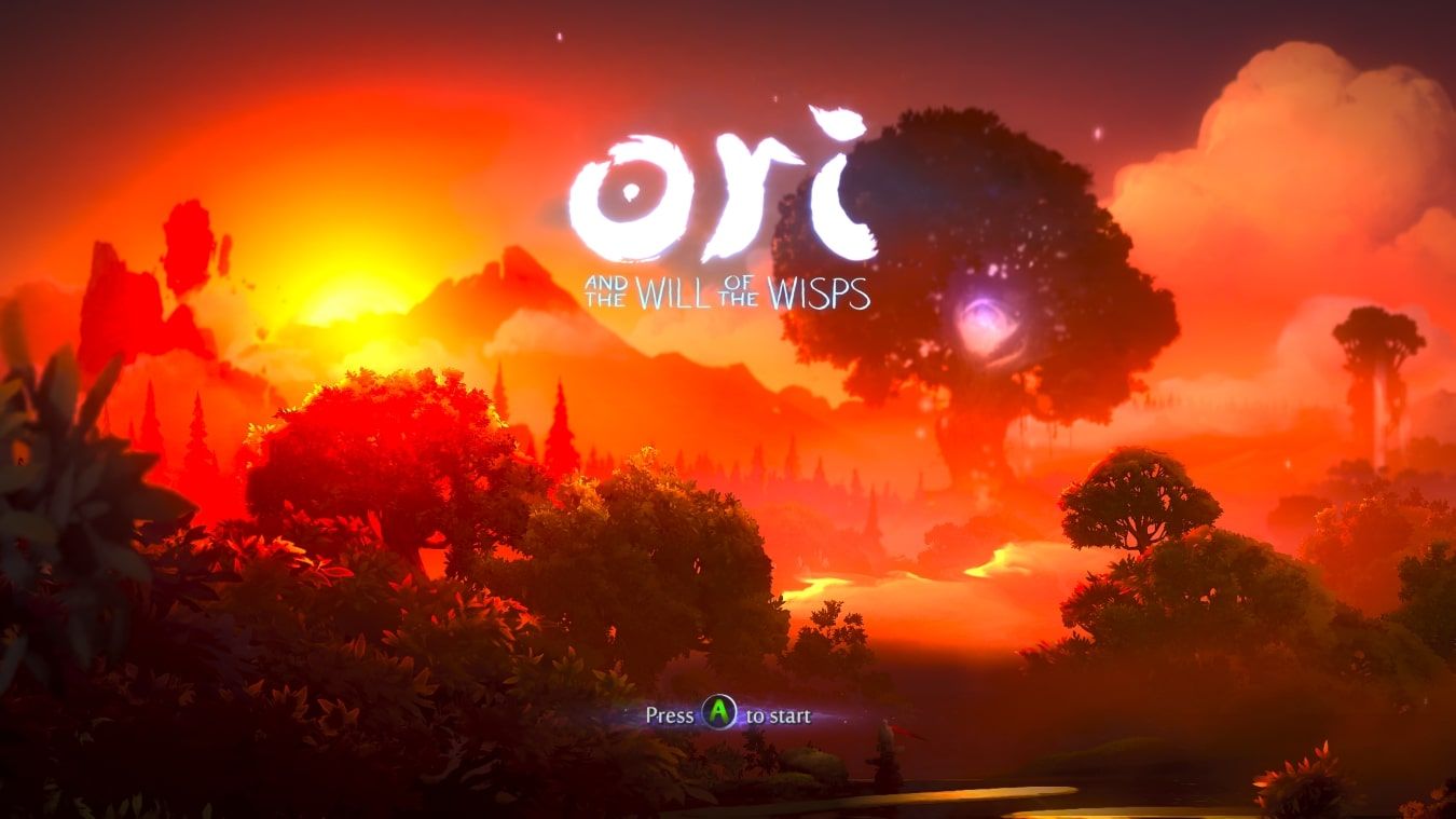 تصویری از صفحه عنوان بازی Ori and the Will of the Wisps در Xbox Series X