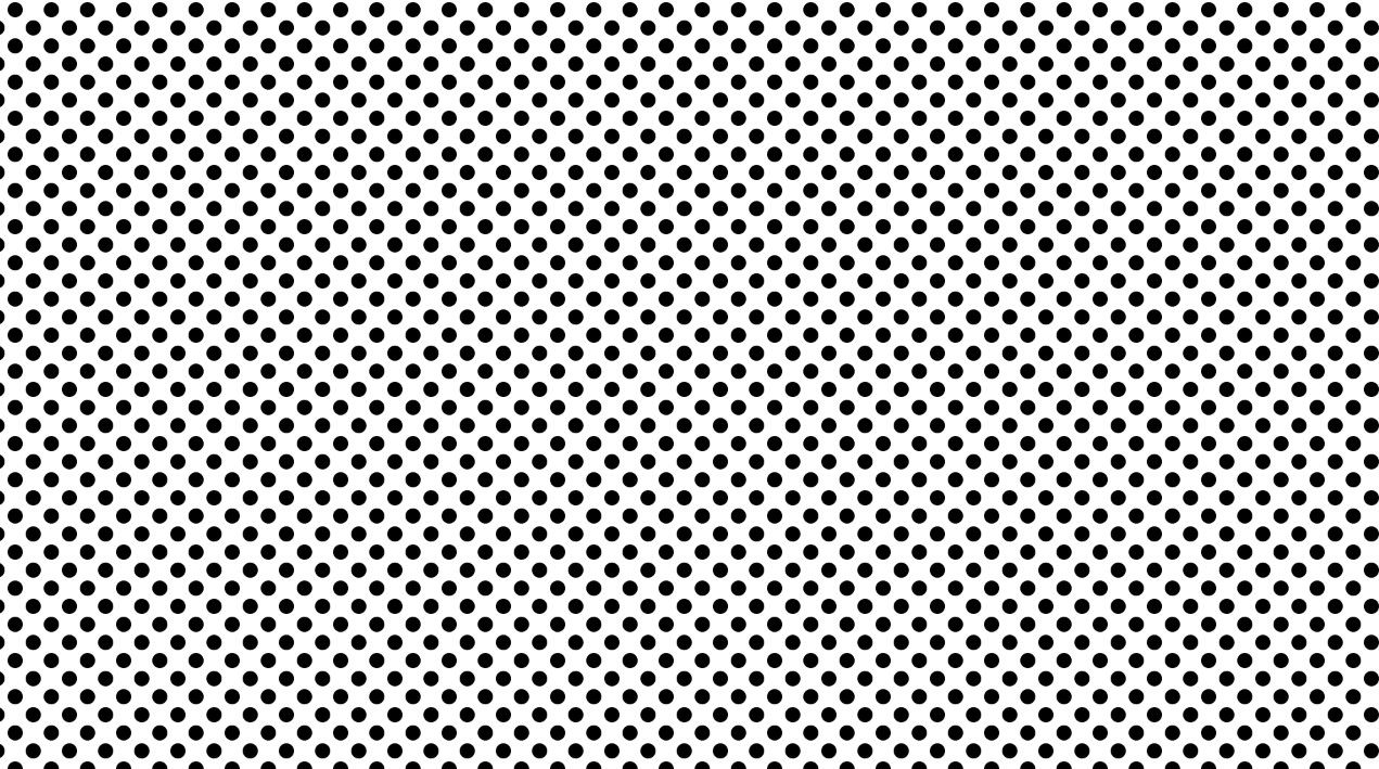 A polka-dot pattern in Photoshop