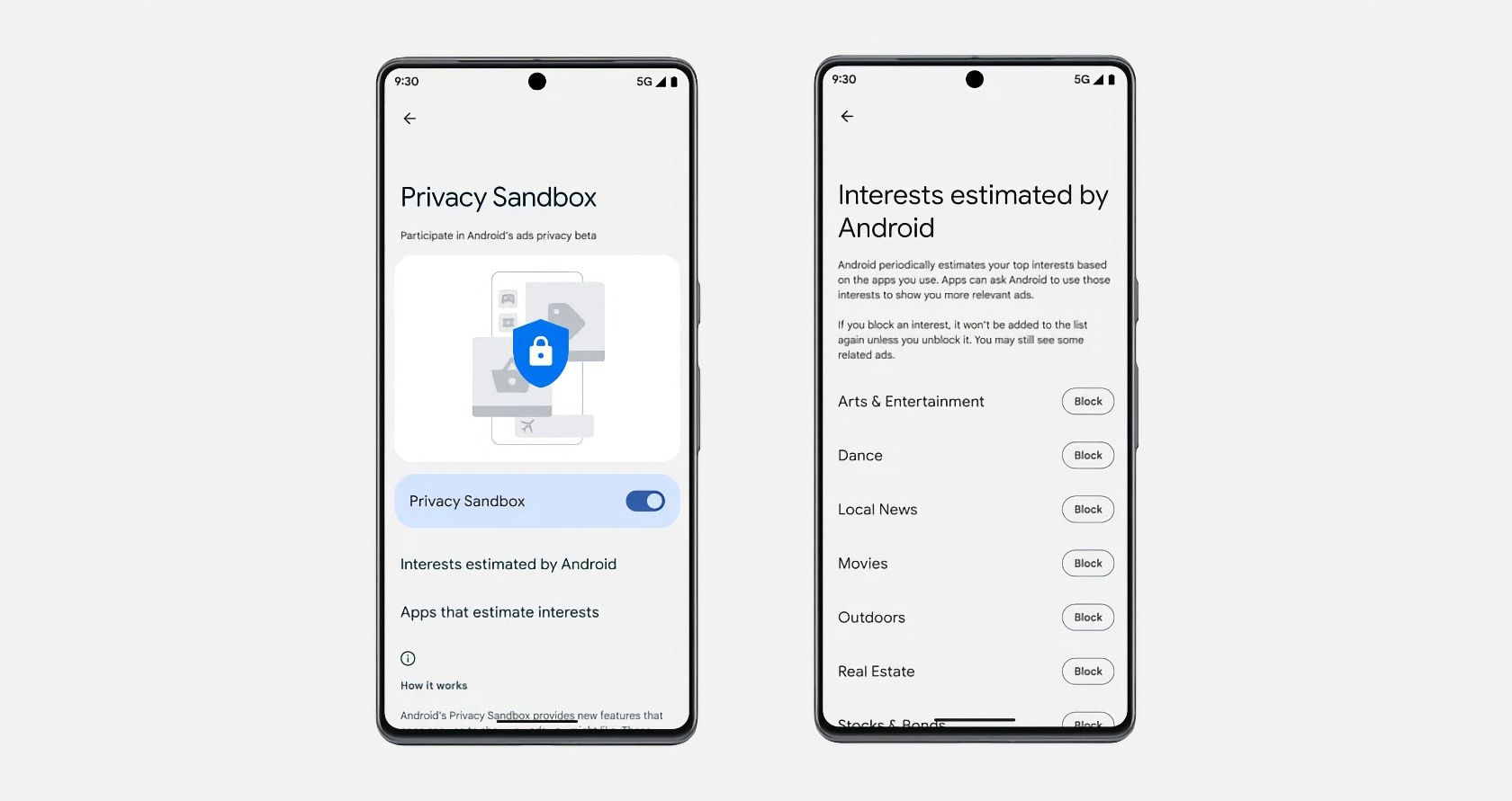 privacy sandbox android