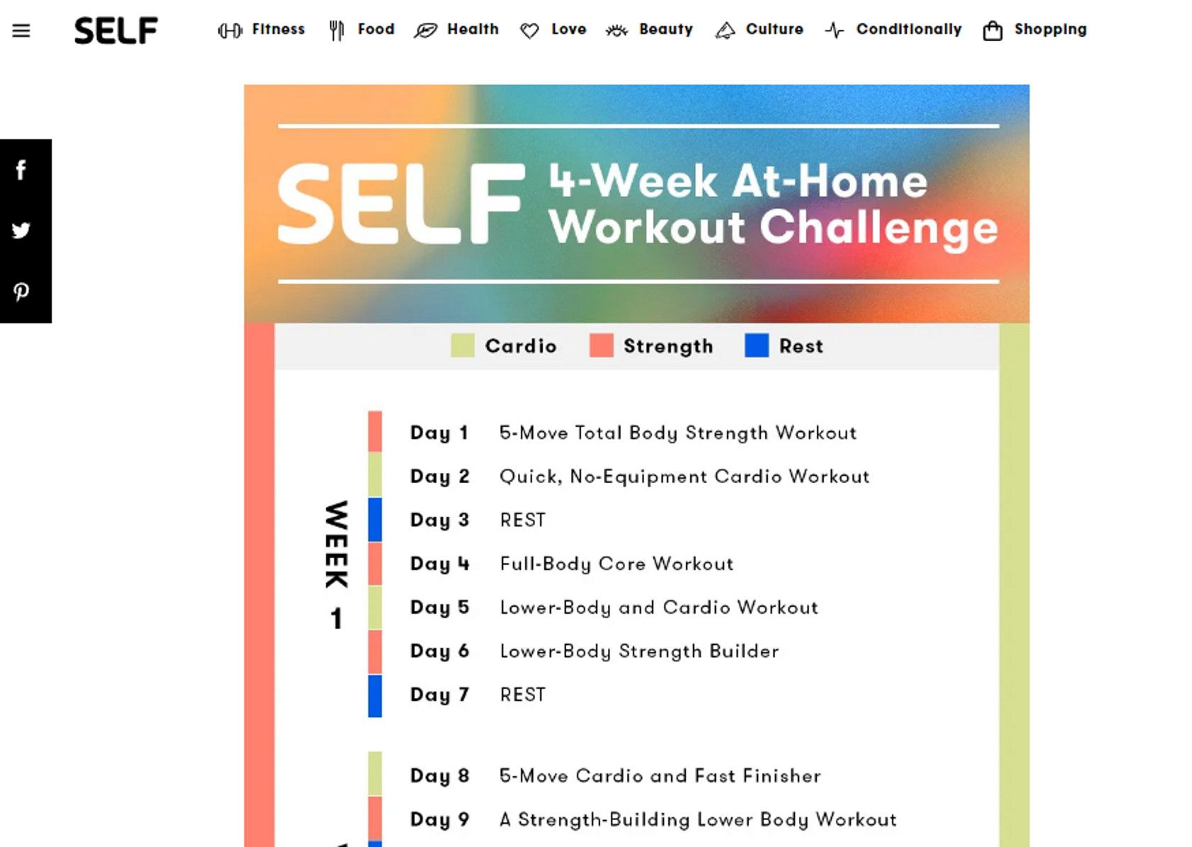 Reviewing the Features and Fitness Challenges of SELF