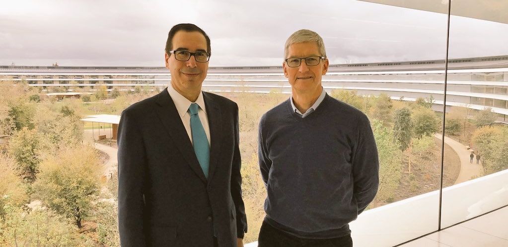 Tim Cook at the Apple Park