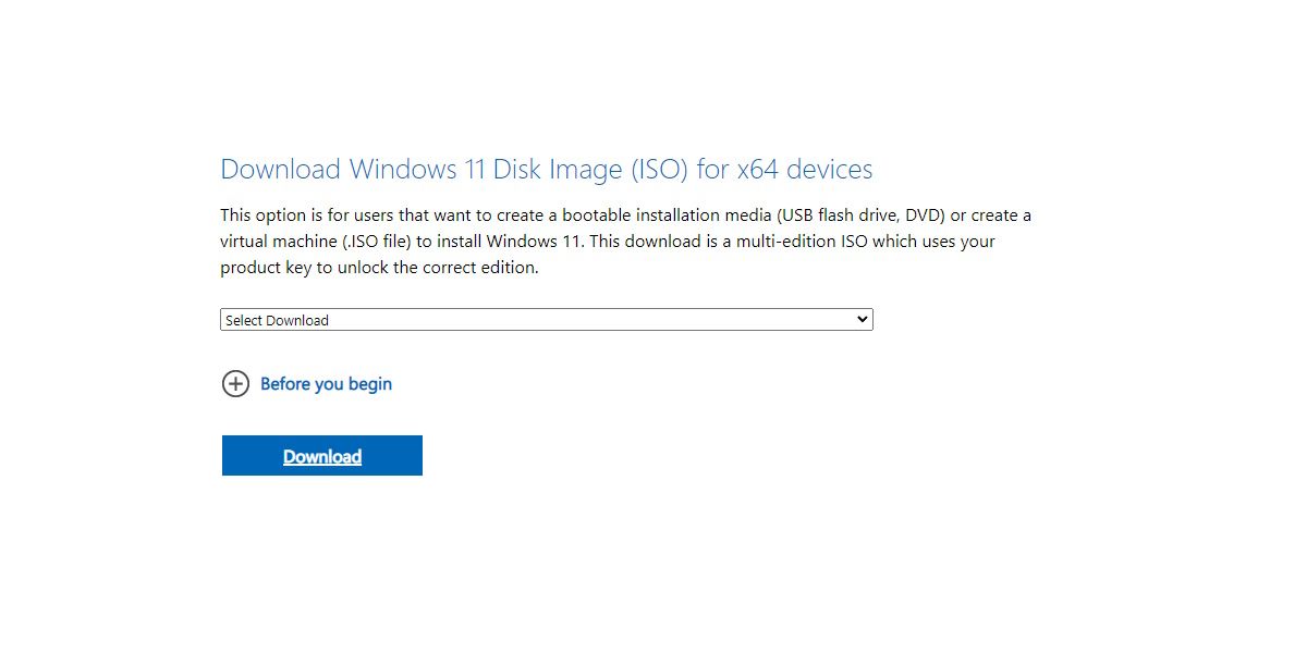 windows 11 disk image