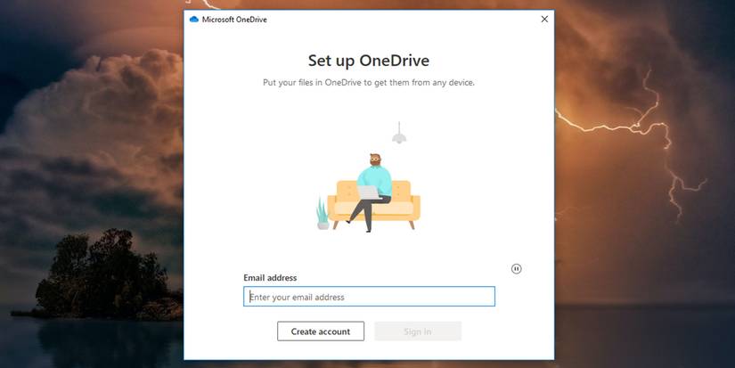 One Drive Createaccount How to Link OneDrive to Your Microsoft Account on Windows