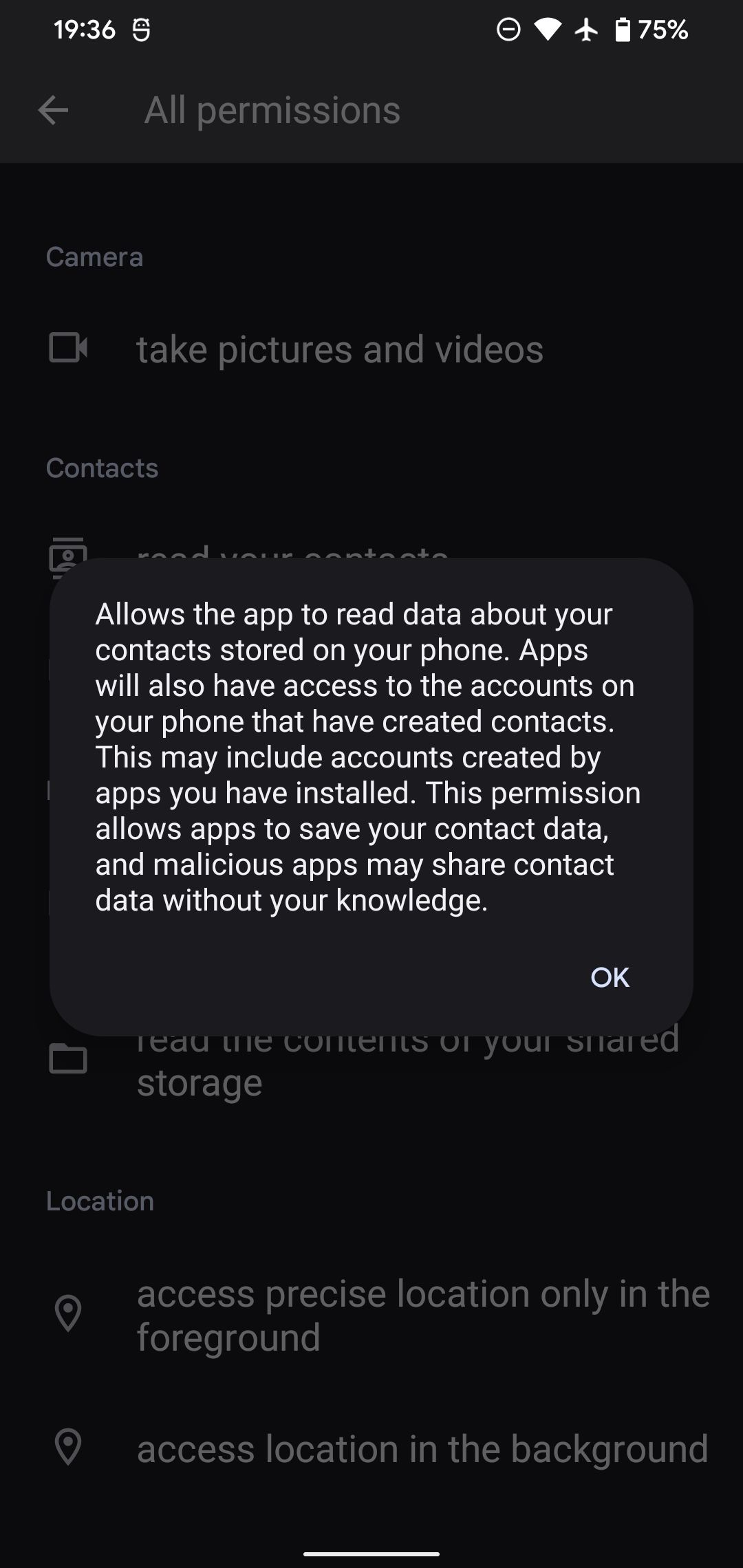 Android Granular Permissions Explained