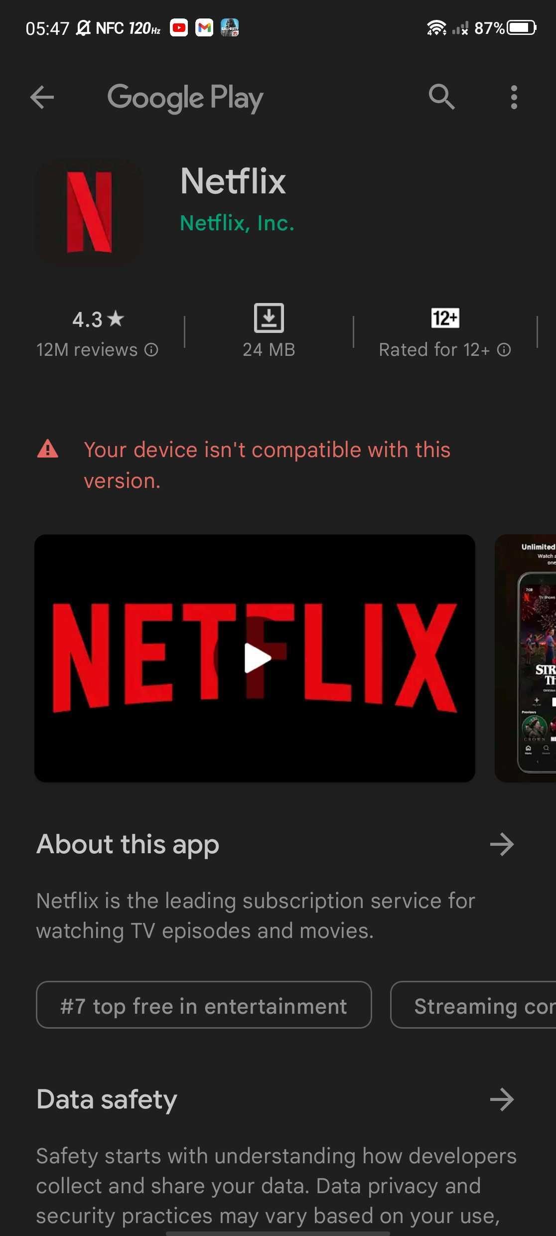 19 Redmagic 8 Pro Netflix Not Available