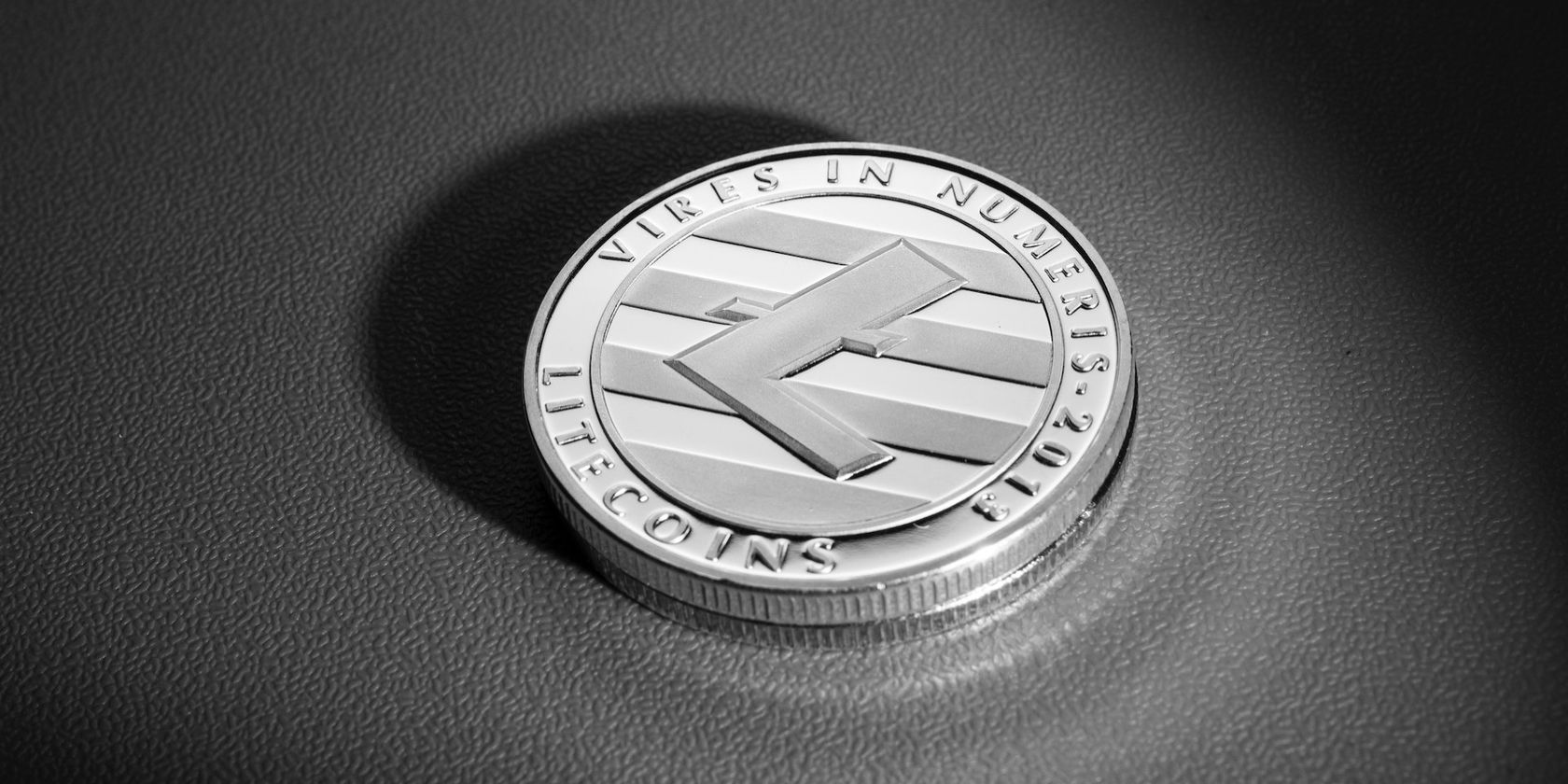 a picture of Litecoin coin