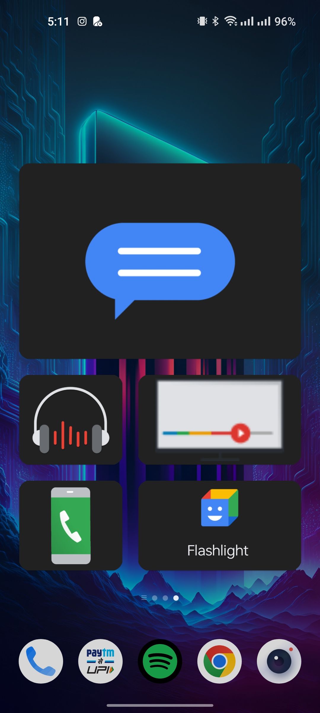 Action Blocks on home screen as widgets