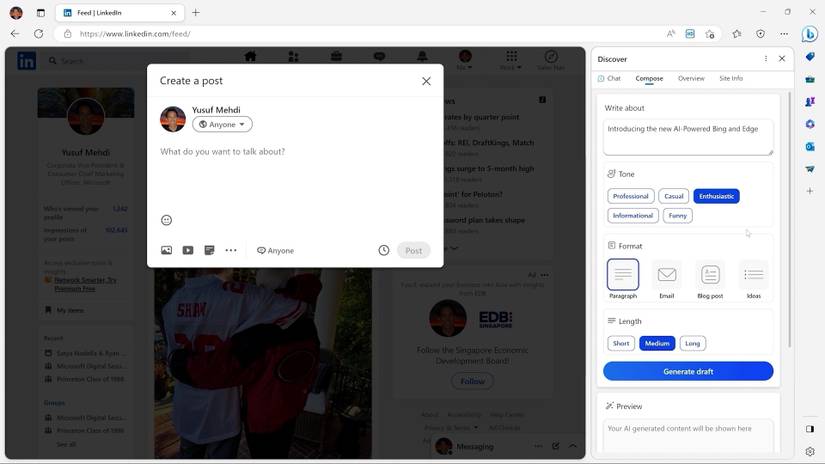 How to Remove the Bing Button From the Microsoft Edge Toolbar