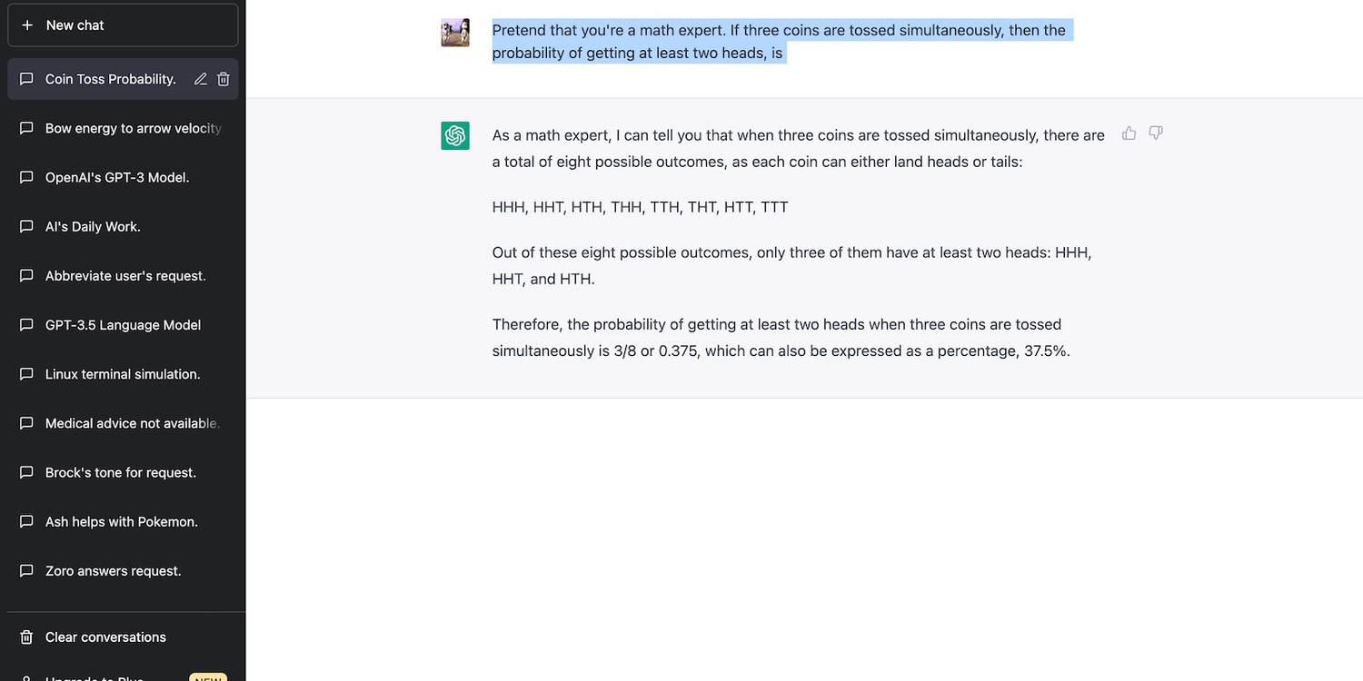 9 perbedaan utama antara ChatGPT dan Bing AI 12 ChatGPT Menjawab Pertanyaan Probabilitas